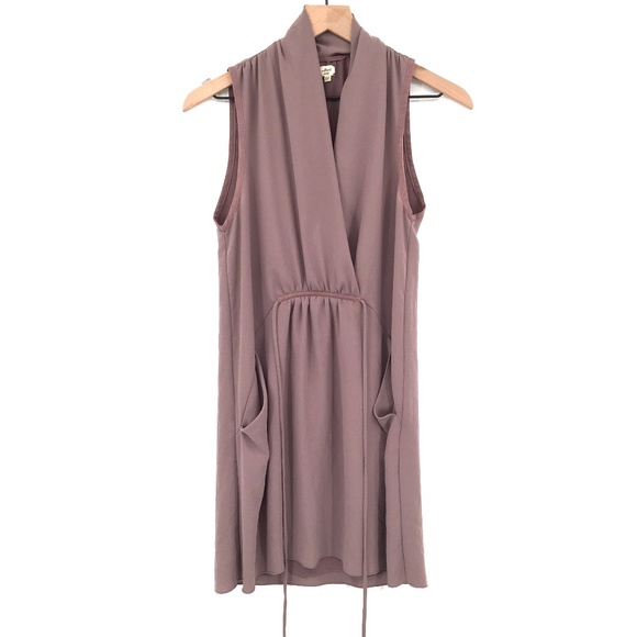 Aritzia Wilfred Sabine mini Dress Caban mauve cute - Picture 2 of 16